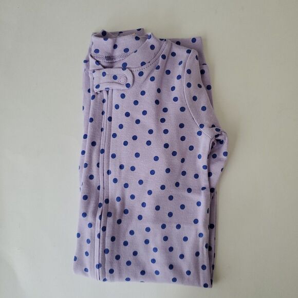 Amazon Essentials 3 One Piece Footed Pajamas Baby Girls Sleepwear 6-9 Months - Picture 3 of 7